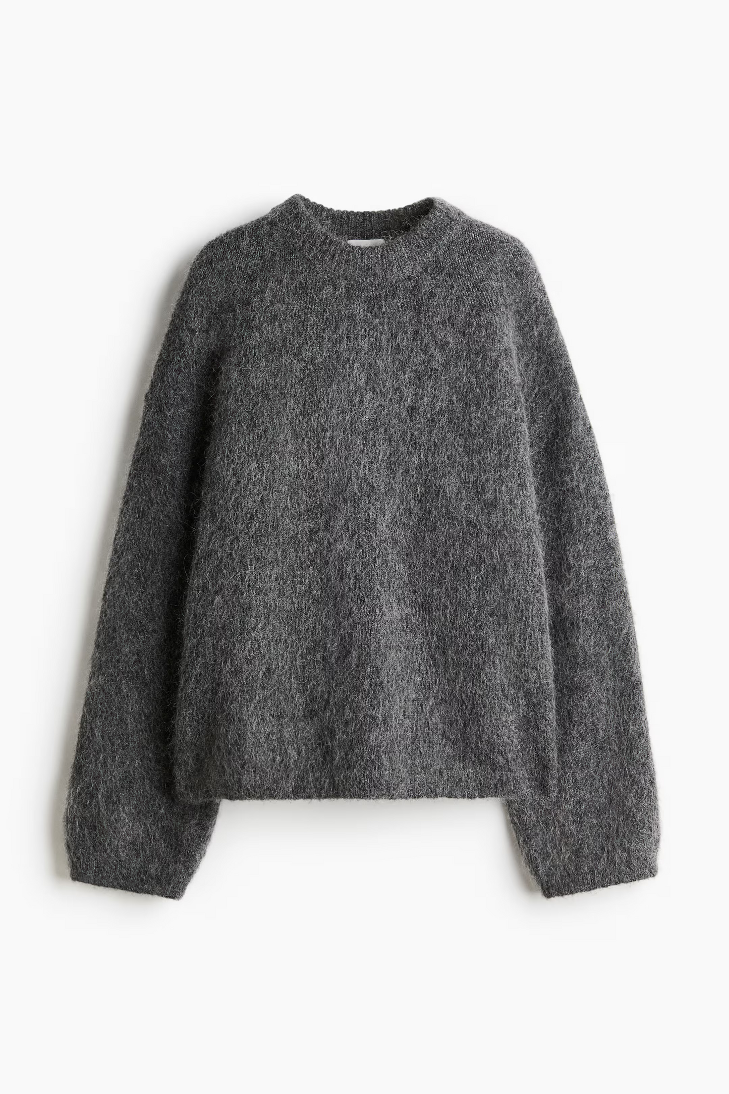 Oversized mohair-blend jumper
