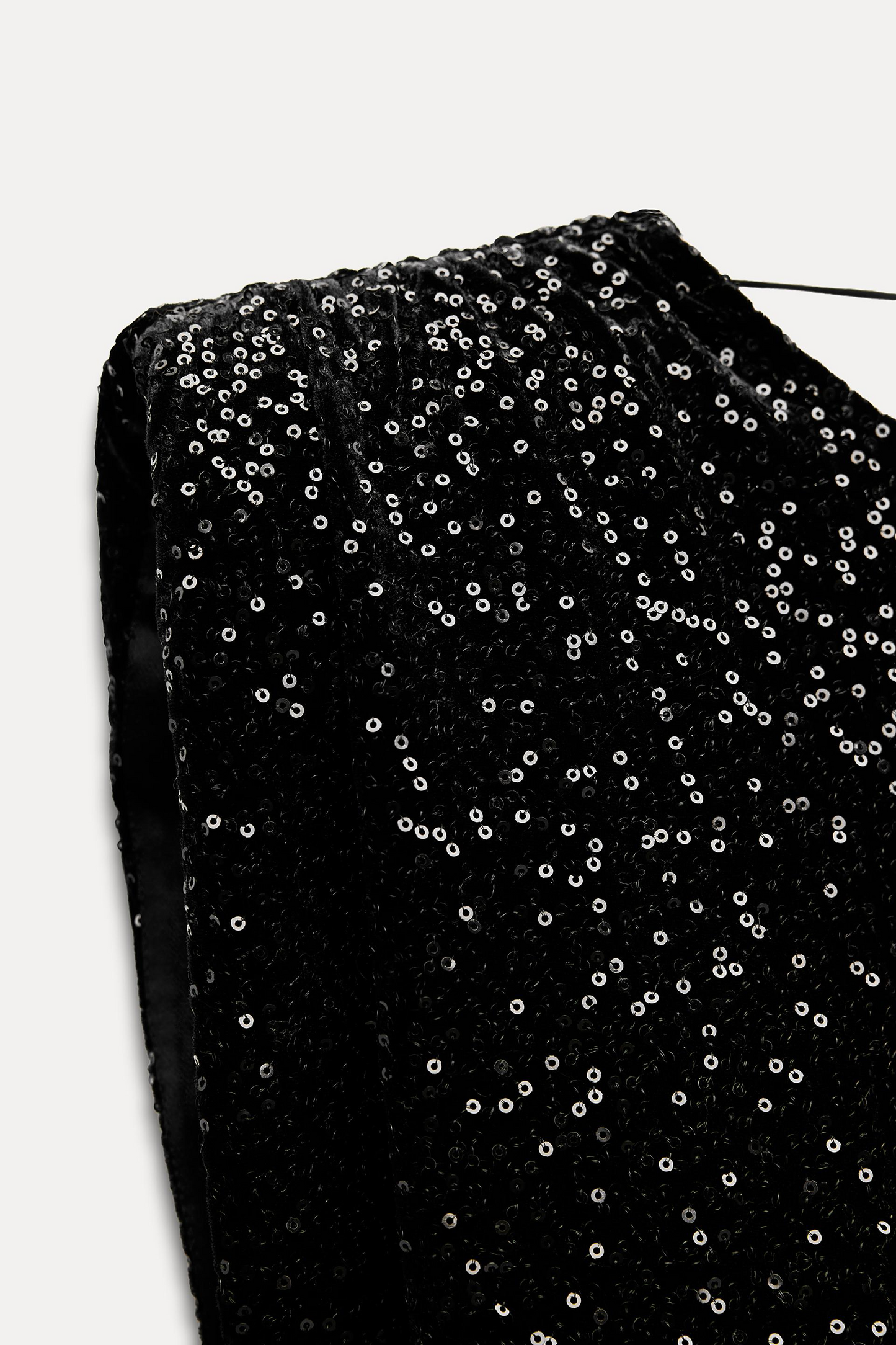 Velvet Sequin Evening Dress