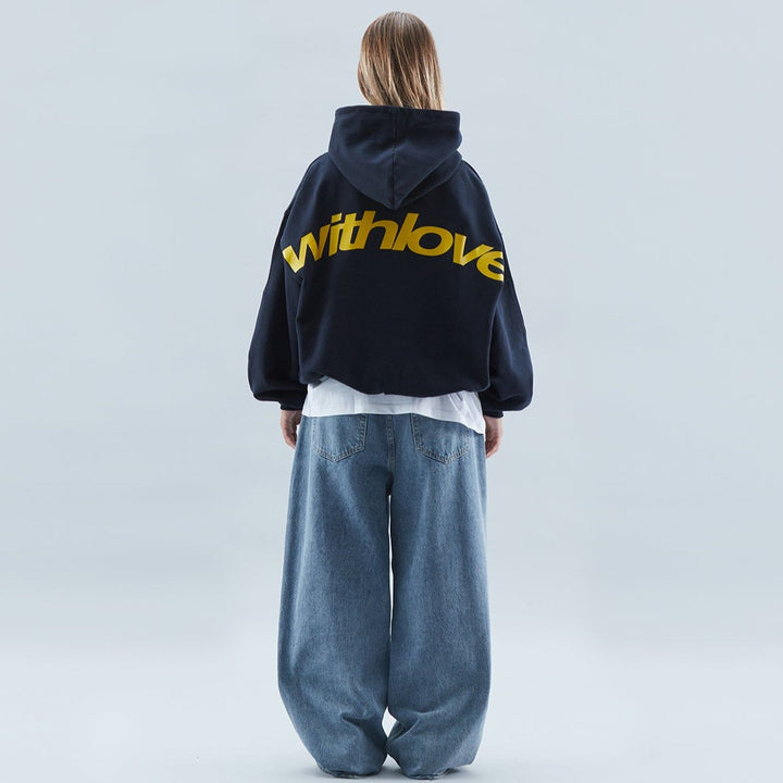 with love hoodie